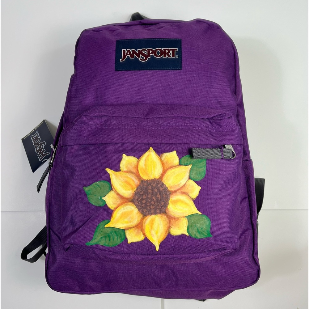 JanSport SuperBreak Backpack in Purple